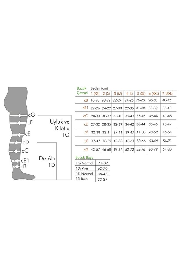 Varımed Orta Basınç Dız Altı Burnu Kapalı - 5