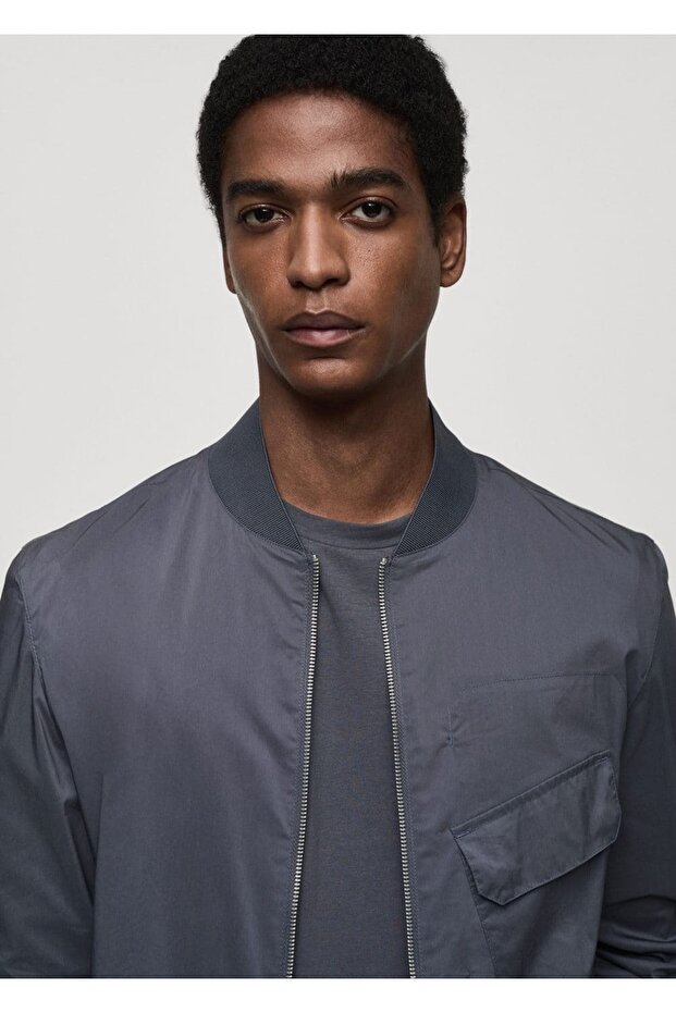 Cepli Bomber Ceket - 5