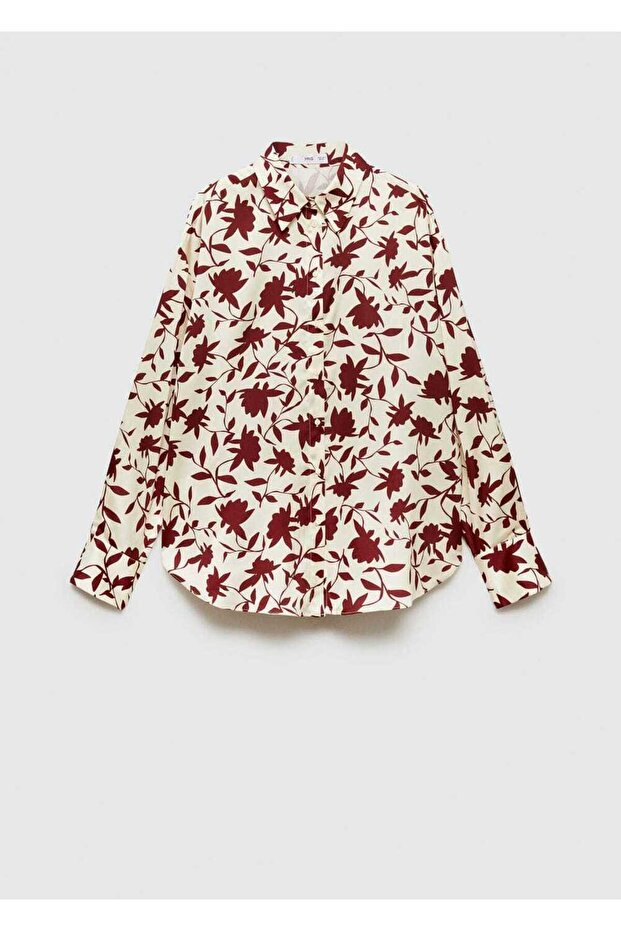 Çiçek desenli gömlek - 3