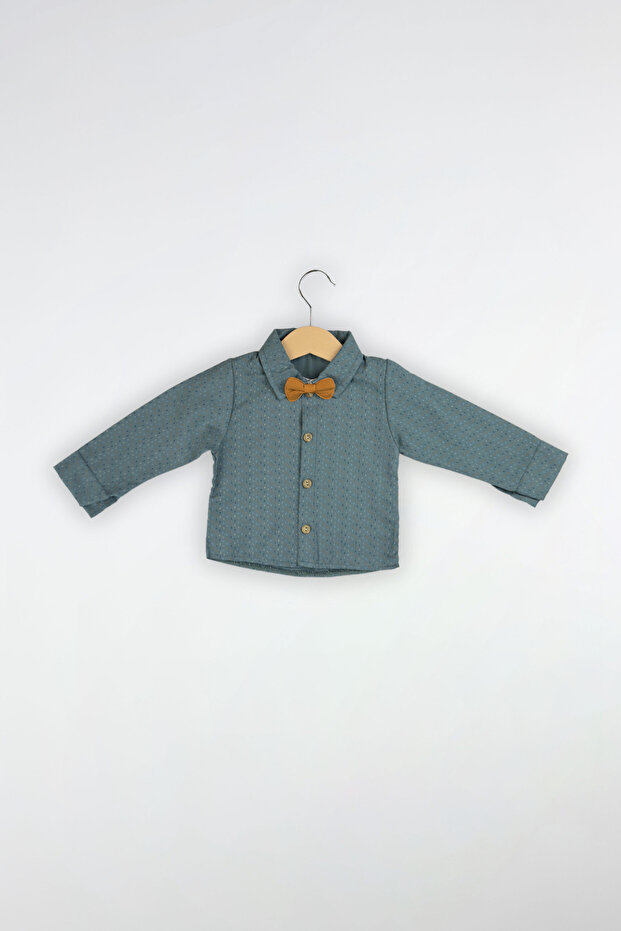 ربطة عنق منقوشة للرجال 2 قطعة مجموعة - 2