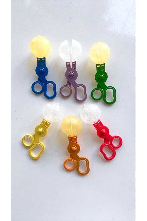 مجموعة نشاط نقل مقص البالون (2 قطعة) - 6