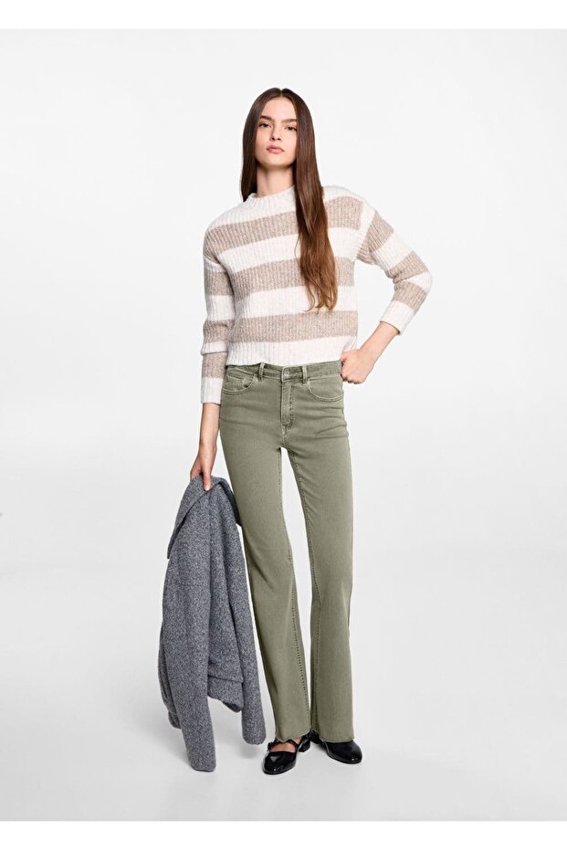 İspanyol Paça Pantolon - 2