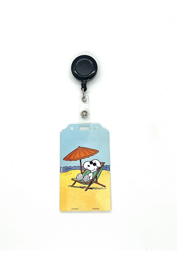 Hayalperest Black Dog 2 Themed Vertical Card Holder Card Protector