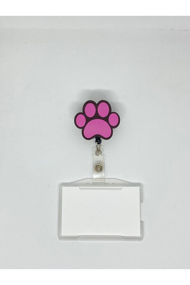 Paw Themed Yoyo Card Holder Yoyo Badge Holder