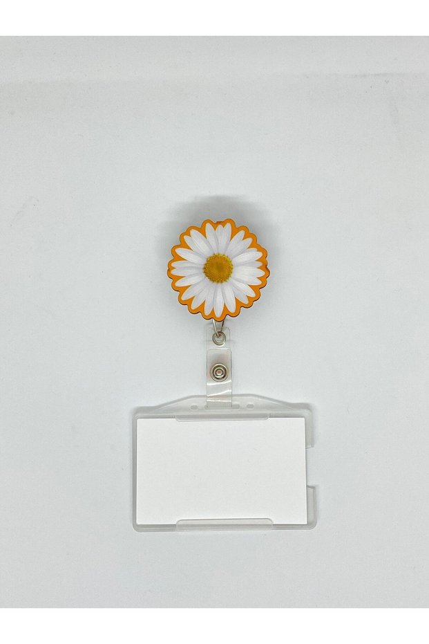 Daisy Themed Yoyo Card Holder Yoyo Badge Holder
