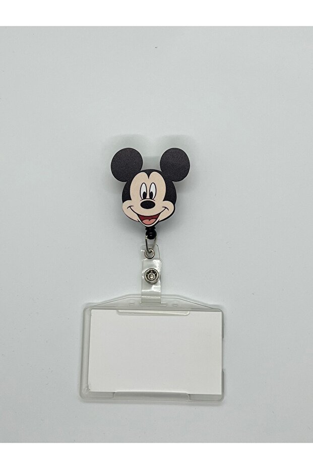 Miki Mouse 2 Themed Yoyo Card Holder Yoyo Id Badge Holder