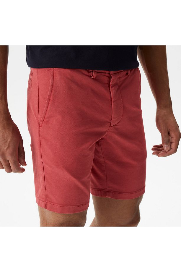 Erkek Regular Fit Pembe Bermuda Şort - 4
