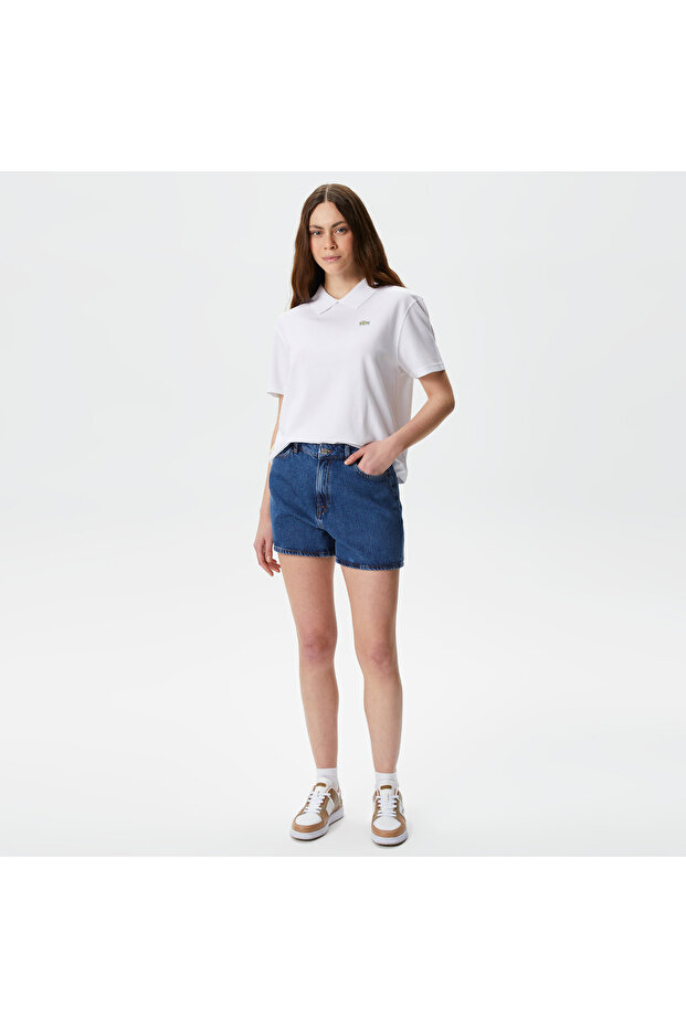 Kadın Mavi Şort - 1