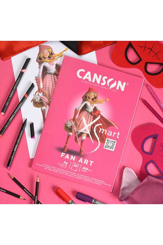 Xsmart Fan Art A4 20yp 250gr Drawing Book / C300001565