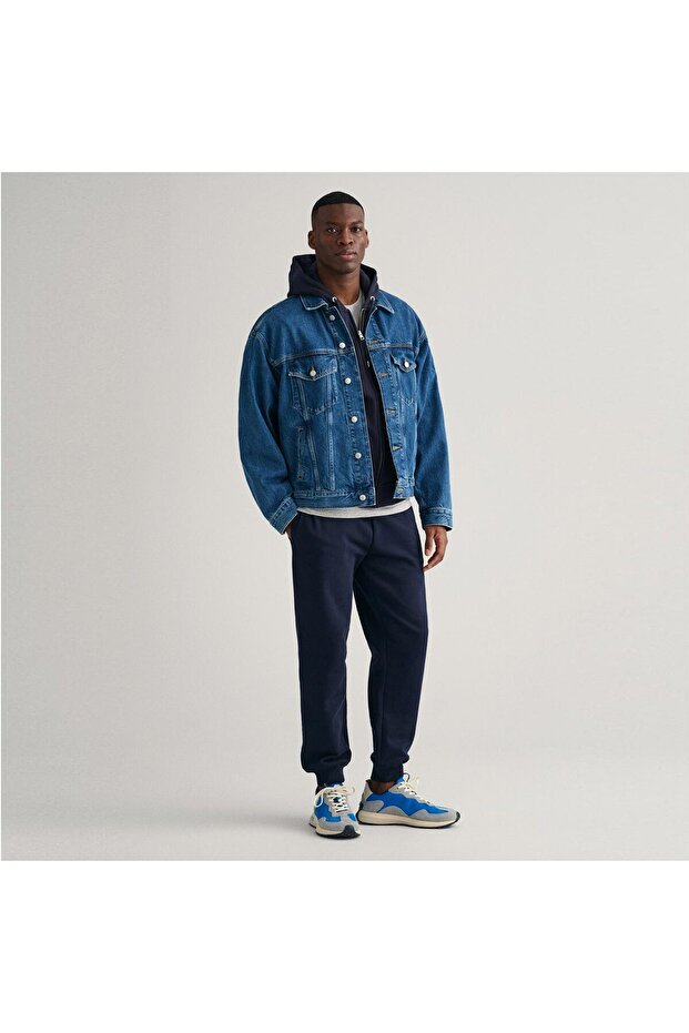 Erkek Lacivert Regular Fit Eşofman Altı - 6