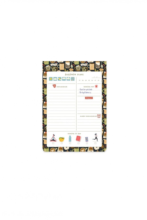 دفتر تخطيط يومي A5 بني / 830143