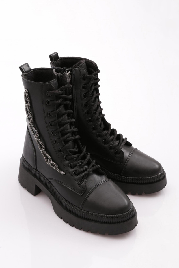 Kadın Postal Bot Siyah - 2