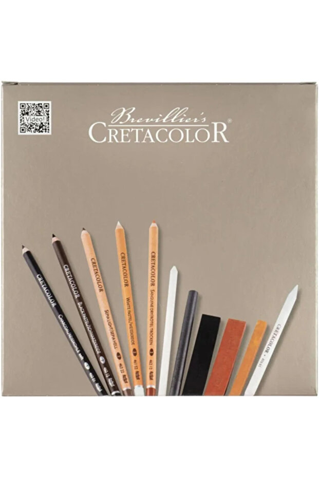 Passion Box Drawing Set Premium Sketch Drawing Set 25 Pieces Wooden Box / 40041