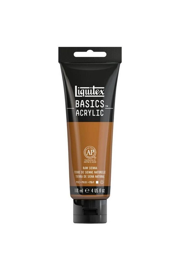 Basics Acrylic 118ml Akrilik Boya Raw Sienna 330 - 1