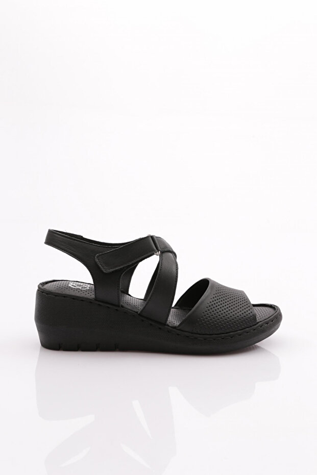1005 Women's Thick Heel Velcro Sandals