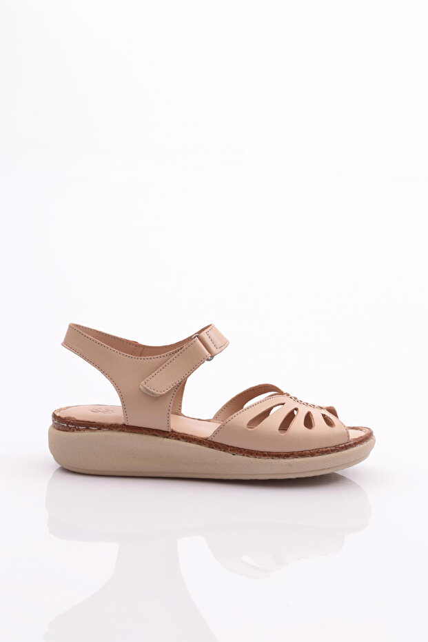 210 Women's Tie-Detail Hook-and-Loop Ankle Sandals