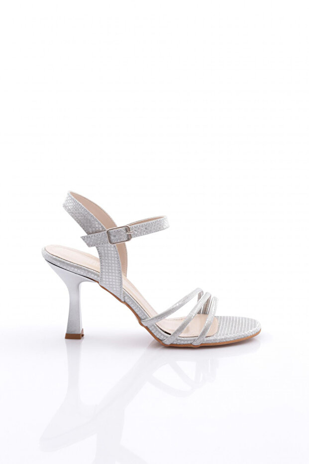 913 Women's Striped Heeled Shoes