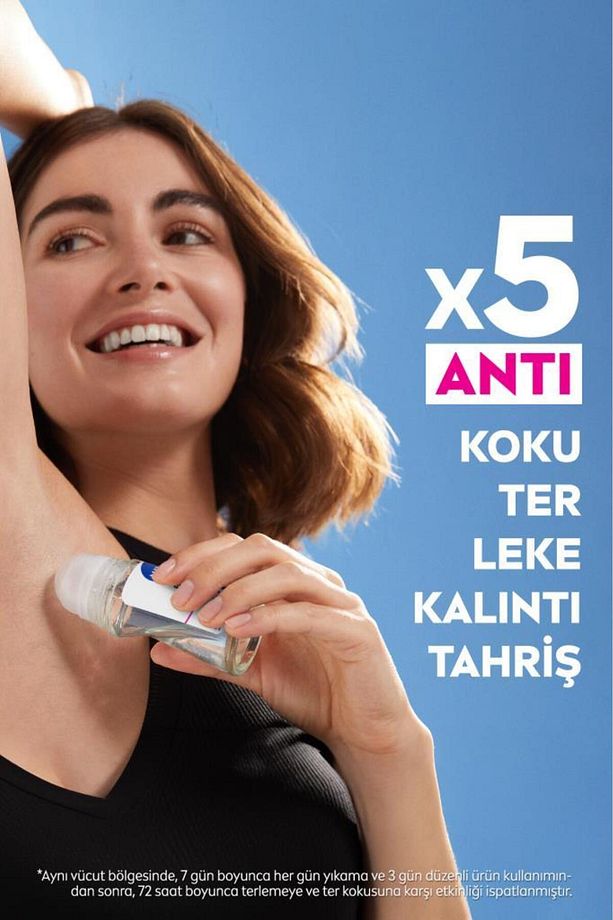 Kadın Roll-on Deodorant Black&white Invisible Clear 50ml, 72 Saat Anti-perspirant, X2 Adet - 4