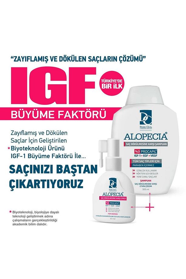 Kadın Procapil Ve Igf Içerikli Serum Ve Şampuan - 4