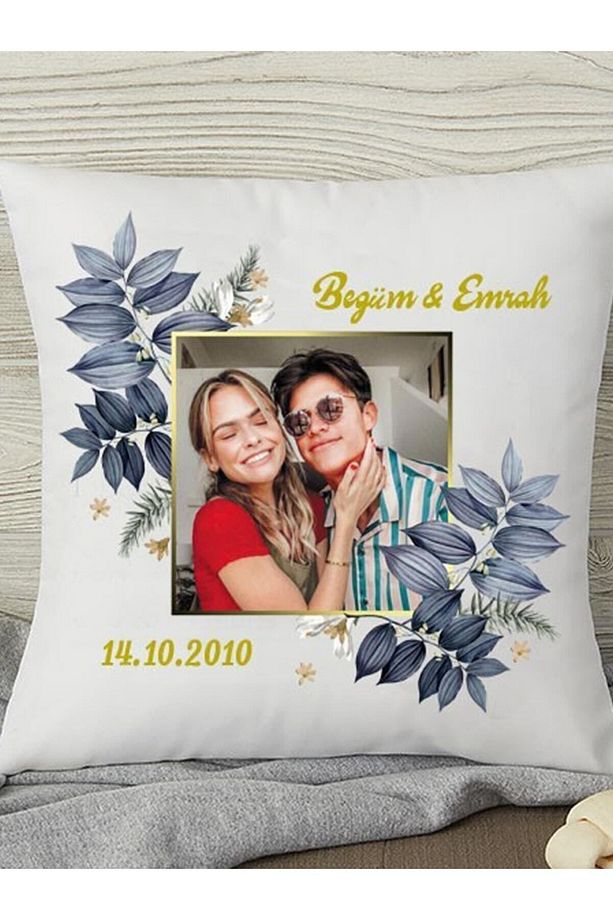 Kişiye Özel Resimli Yastık Full Tek Yüzey - 6