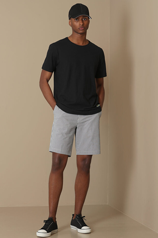 Junya Men's Basic T-Shirt Black - 4