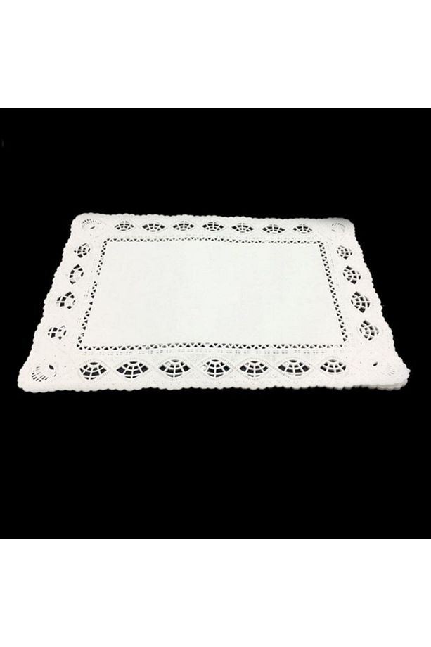 26 X 37 Cm Kağıt Dantel Tepsi-tabak Altlığı Dole 20 Adet - 4