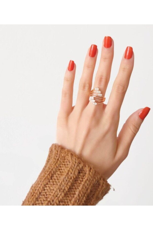Adjustable Crystal Ring to Complement Your Elegance - 2