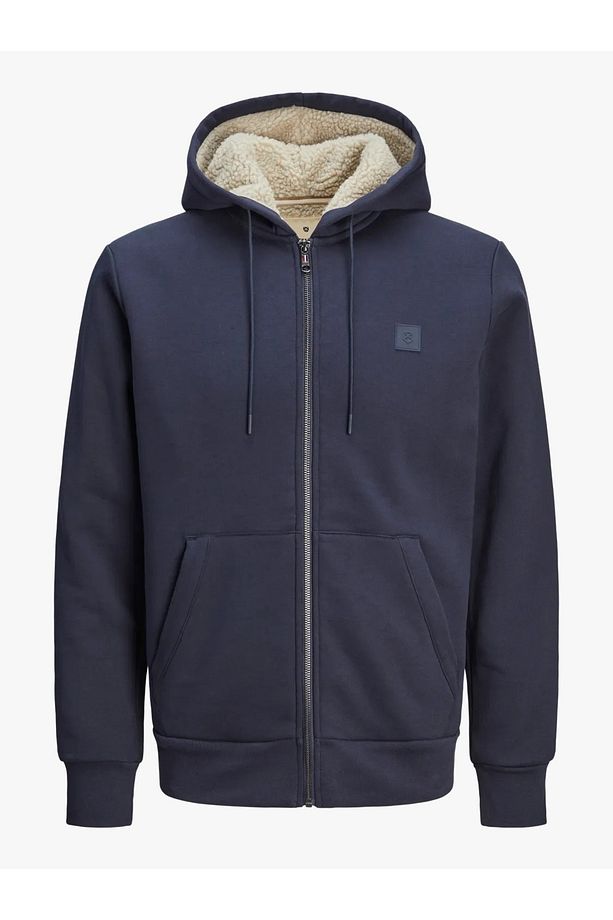 JPRBLUMASON TEDDY SWEAT ZIP LN - 1