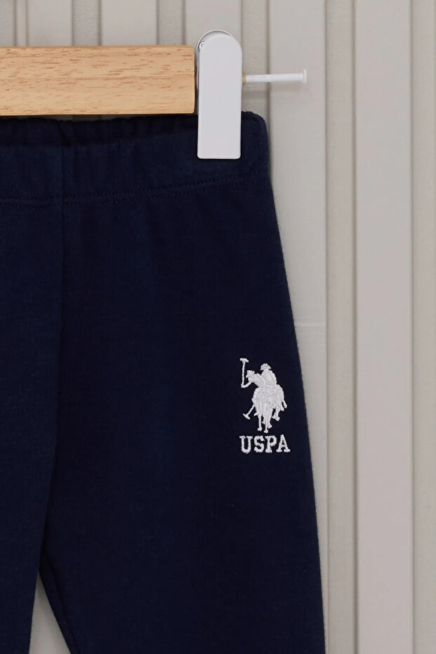 U.S. Polo Assn. Beyaz Erkek Bebek Takım - 3