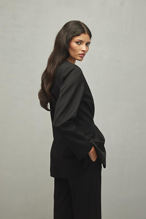 Pensli Ceket Siyah - 8