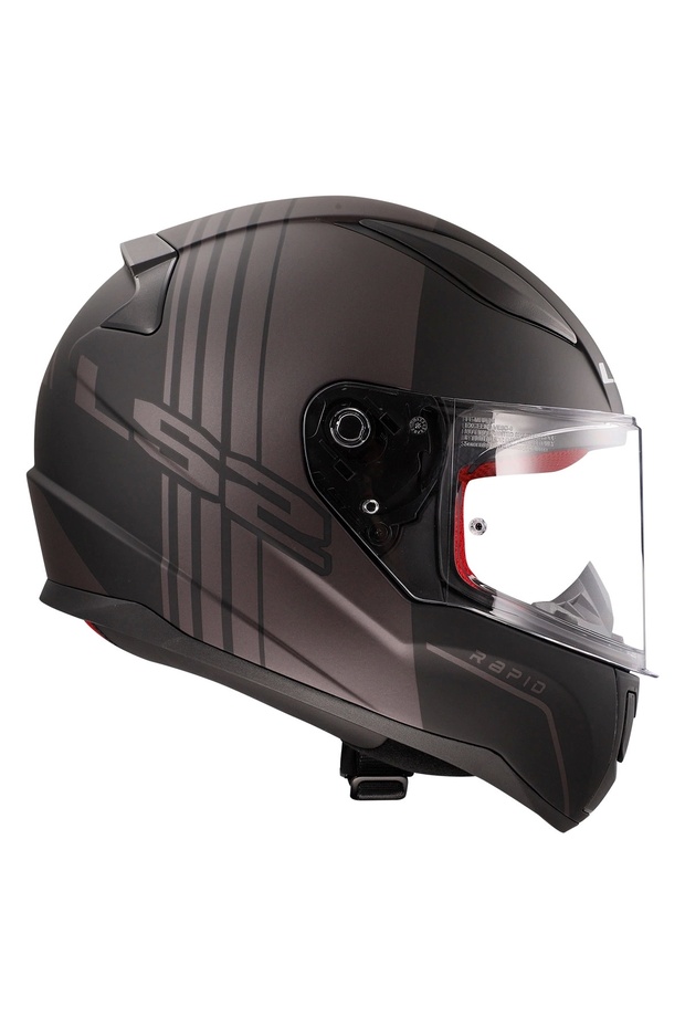 RAPID MULTIPLYY MAT SİYAH-GRİ KASK - 7