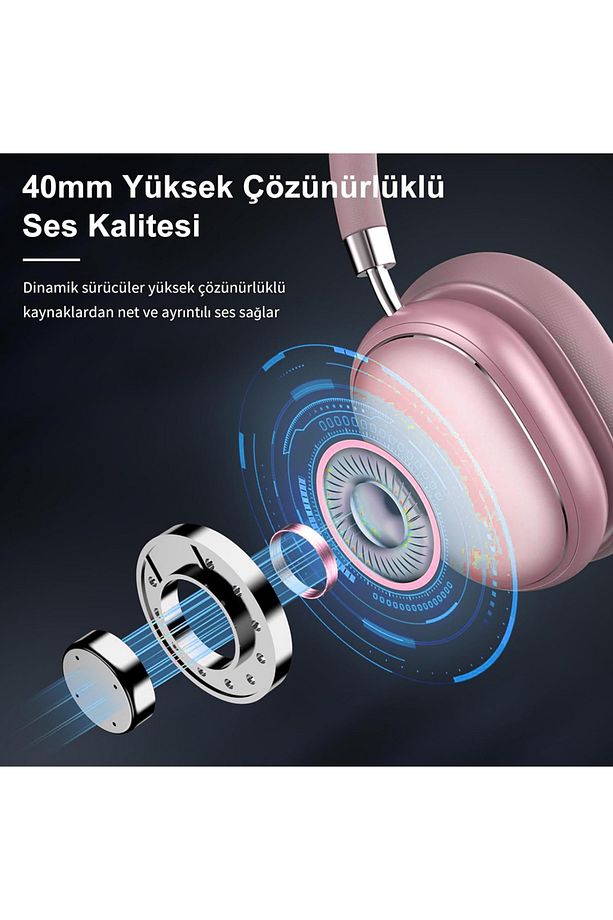 Hp5 Anc Kulak Üstü Kablosuz Bluetooth Kulaklık - 4