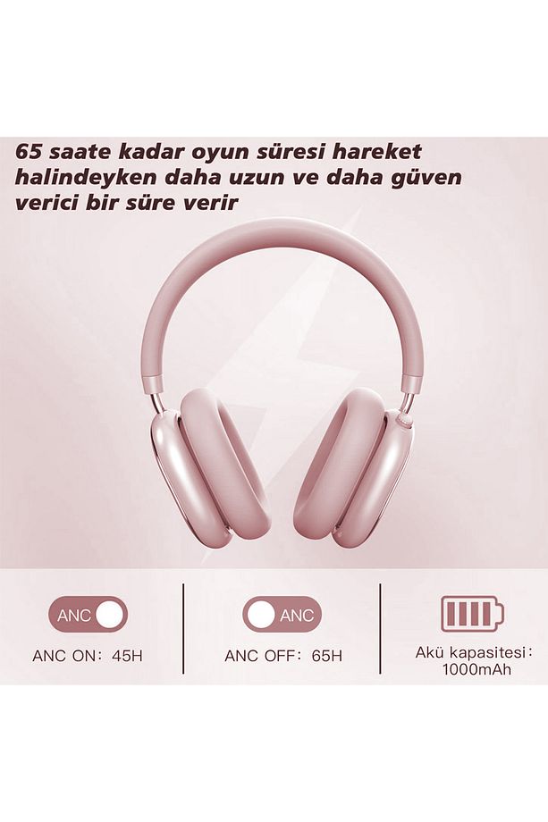 Hp5 Anc Kulak Üstü Kablosuz Bluetooth Kulaklık - 3