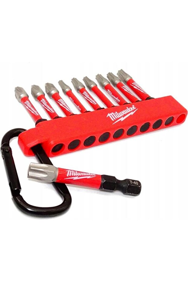 Shockwave Karabinalı Bits Uç Seti 10 Parça - 1