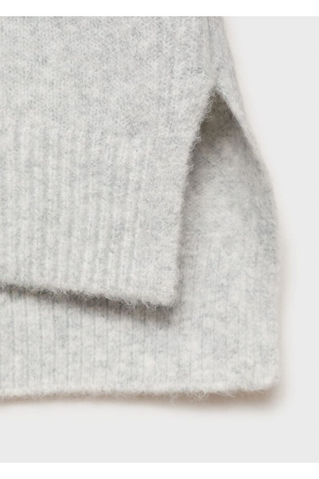 Strickpullover mit Rollkragen - 3