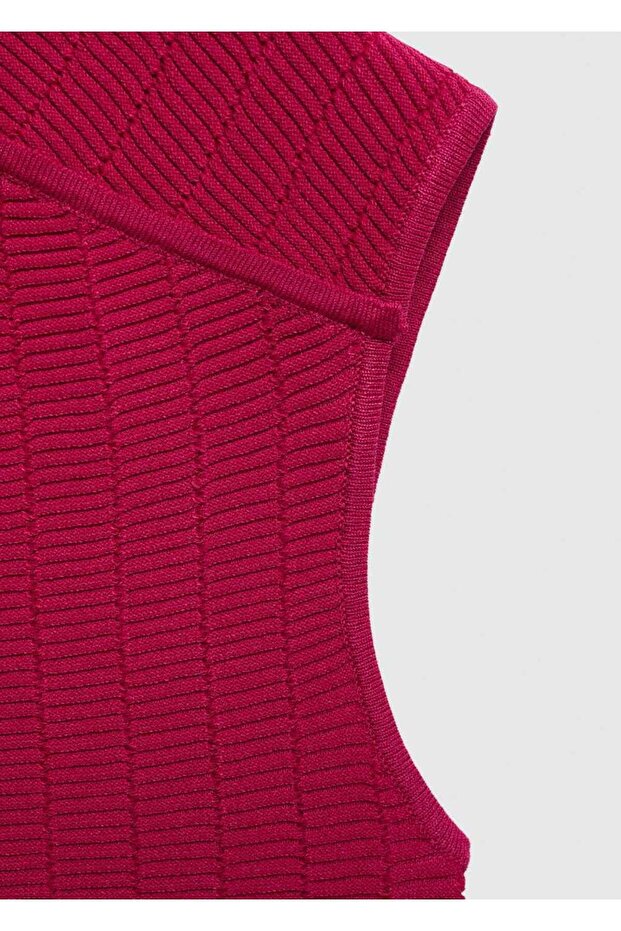 Kolsuz triko bluz - 7