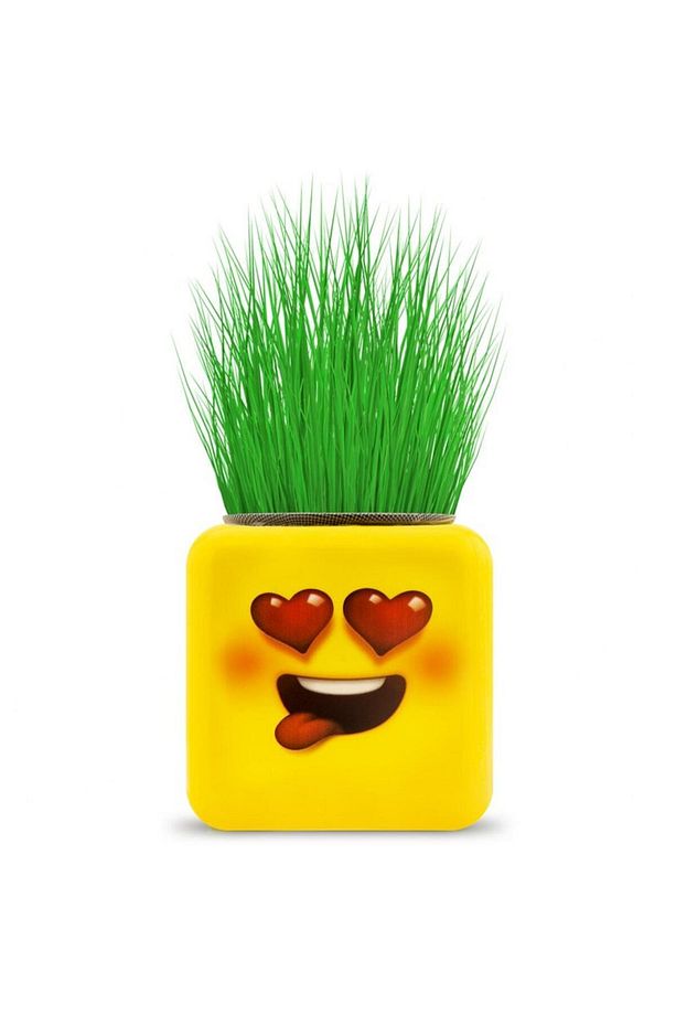 Sarı Emoji Çim Adam - 5