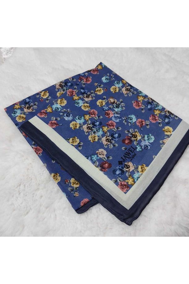 Çiçekli Soft Eşarp - 1