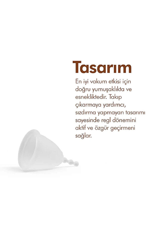 Fda Approved Medium Menstrual Cup - Antiallergic, Vegan, Sterile Box and Regul Cup - 3