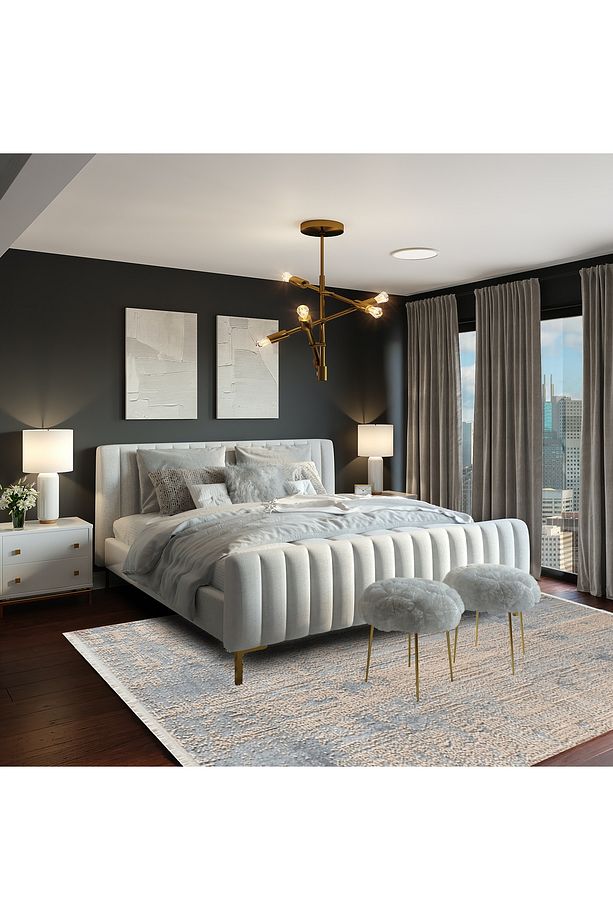 Çınar Cn12e Akrilik Dekoratif Modern Salon Ve Koridor Halısı - 7