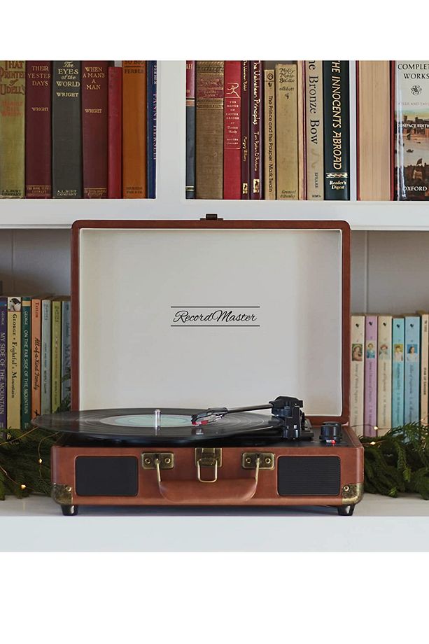 St14012 Retro Pikap Plak Çalar - Kahverengi - Bluetooth, Şarj - 3 Devir - Universal Iğneli - 2