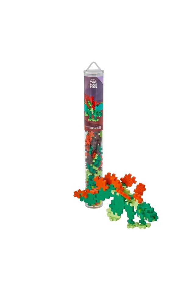 PLUS-PLUS STEGOSAURUS / 100 PCS TUBE - 1