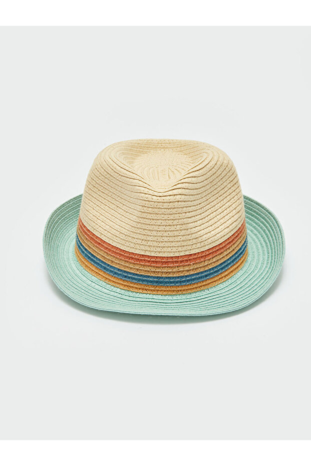 LCW baby Color Blocked Baby Boy Fedora Hat