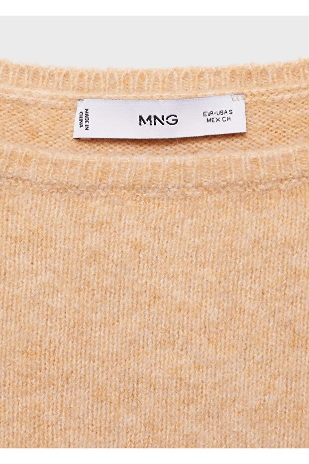 Dünner Strickpullover mit U-Boot-Ausschnitt - 5