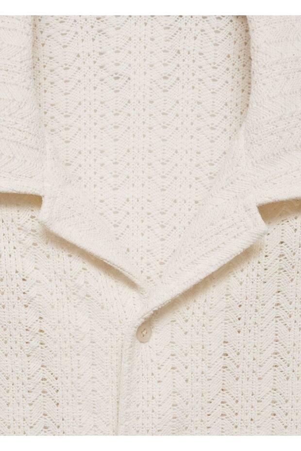 Kroşe Triko Gömlek - 6