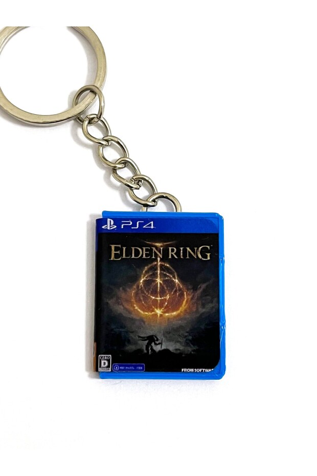 Elden Ring Ps4 Miniature Game Box Keychain