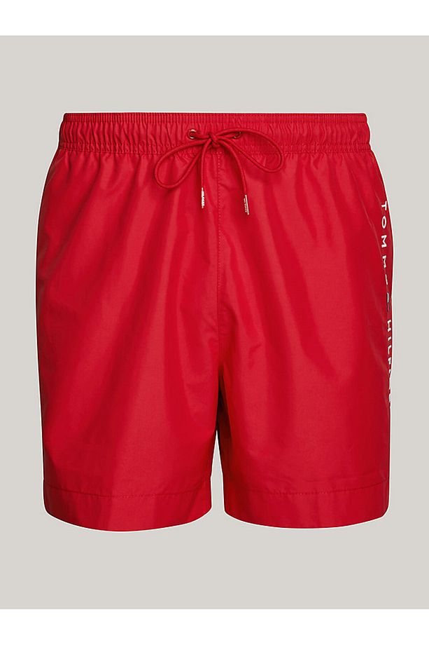 Erkek Medium Drawstring Deniz Şortu - 5
