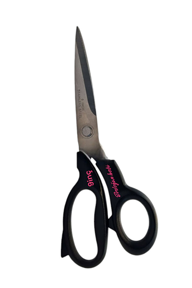 Tailor Scissors Cloth Scissors 9"Inch Multi-Purpose Scissors Plastic Handle Scissors 22cm - 2