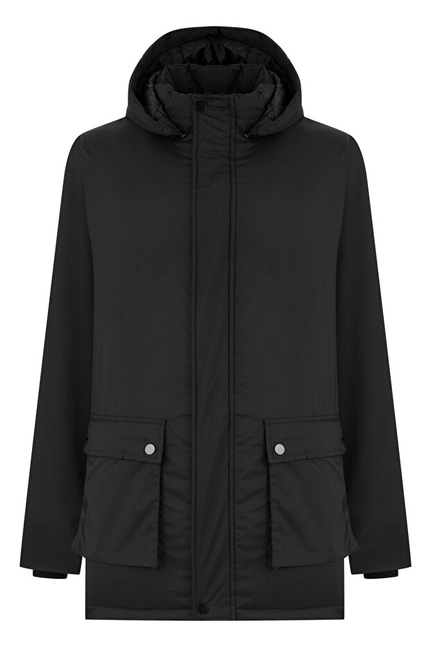 Kapüşonlu Mont - 6