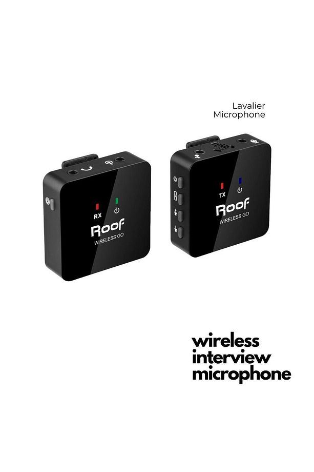 WIRELESS GO 1 INTERVIEW MİKROFON Tek kişilik Kablosuz Yaka Mikrofonu - 1